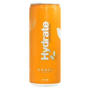 Plant Factory Hydrate Cocowater Mango kolsyrat kokosvatten 330 ml produkt bild