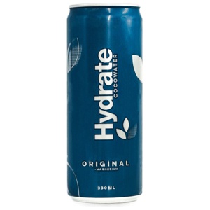 Plant Factory Hydrate Cocowater Original kolsyrat kokosvatten 330 ml produkt bild