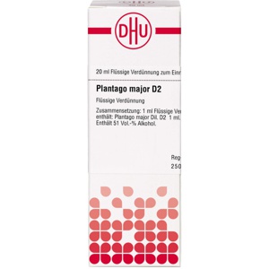 PLANTAGO MAJOR D 2 Dilution Produktbild