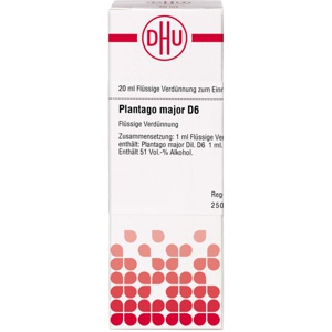 PLANTAGO MAJOR D 6 Dilution Produktbild