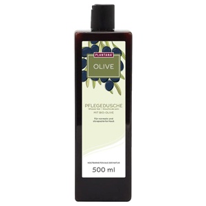 PLANTANA Pflegeduschbad Olive 500 ml Duschgel Produktbild