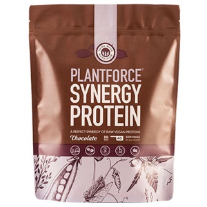 Plantforce Synergy Protein Chocolate - 800 g produktbillede