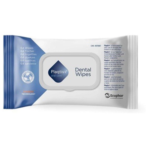 Plaqtiv+ Zahnpflegetücher Produktbild