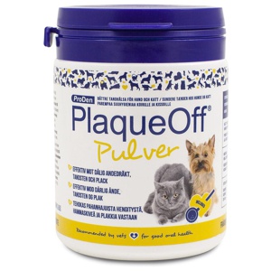 PlaqueOff Animal algpulver 180 g produkt bild