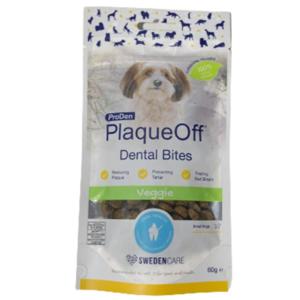 PlaqueOff Dental Bites hund 60 g produkt bild