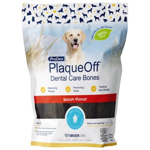 Swedencare PlaqueOff Dental Bones Bacon 13 st produkt bild
