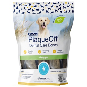 PlaqueOff Dental Care Bones Vegetarisk produkt bild