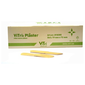 ViTri Plåster non-woven 19 mm x 72 mm 250 st produkt bild