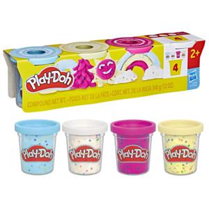 Play-Doh 4-pack Specialty 340 g - Confetti Fun produkt bild
