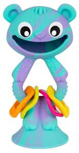 Playgro Aktivitetsleksak med sugpropp Wobble-Buddy Rattle Bear 1 st produkt bild