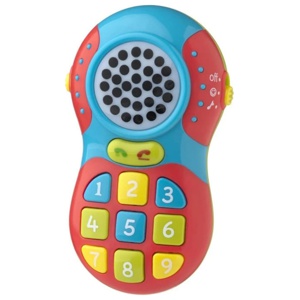Playgro Aktivitetsleksak Telefon (Röd) produkt bild