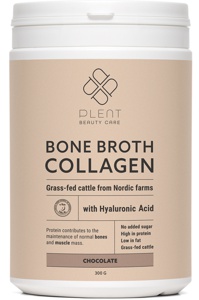 Plent Bone Broth Collagen - Chocolate 300 g produktbillede