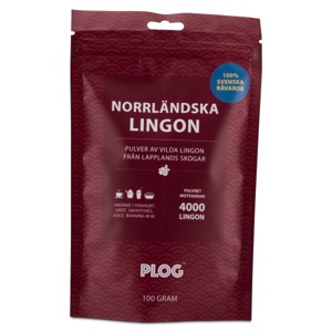 PLOG Nordlandske Tyttebær 100 g produktbillede