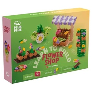 Plus-Plus Learn to Build Flower Shop produkt bild
