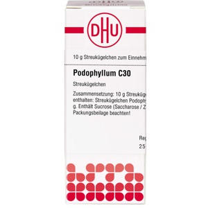 PODOPHYLLUM C 30 Globuli Produktbild