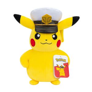 Pokemon plysch 20 cm Captain Pikachu (CDU) produkt bild