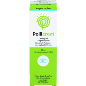 POLLICROM 20 mg/ml Augentropfen Produktbild