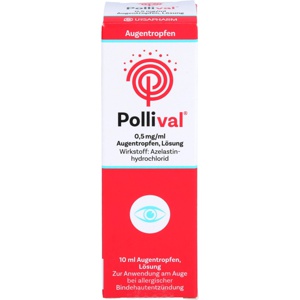 POLLIVAL 0,5 mg/ml Augentropfen Lösung Produktbild