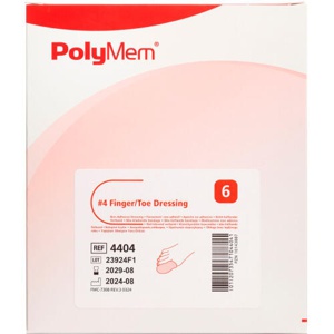 PolyMem Finger/Tå Bandage Nr. 4 X-Large 6 stk produktbillede