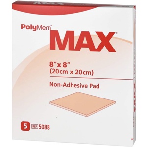 PolyMem Max skumbandasje u/fikseringstape 20x20cm 5 stk produktbilde