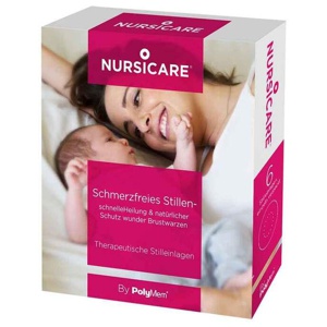 Polymem Nursicare sterile Stilleinlagen, 6 St Verband Produktbild