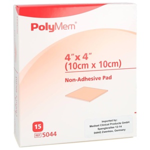 POLYMEM Wund Pad n.klebend 10x10 cm Produktbild