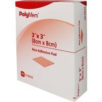 POLYMEM Wund Pad n.klebend 8x8 cm Produktbild