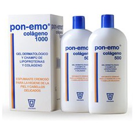 Pon-Emo Pon-Emo Collagen Dermatological Gel And Shampoo Pack 2 X 500ml Produktbild