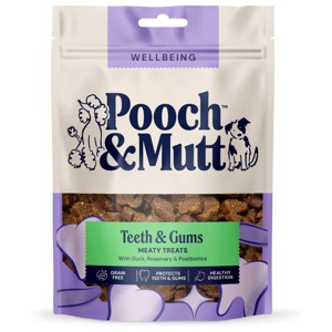 Pooch & Mutt Teeth & Gums Meaty Treats with Duck, Rosemary & Postbiotics product image
