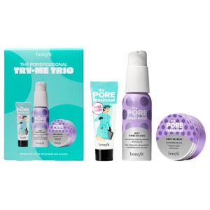 The POREfessional Try-Me Trio - Mini Oljerengöring, Lermask & Primer produkt bild