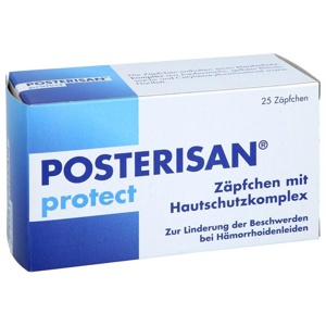 POSTERISAN protect Suppositorien Produktbild
