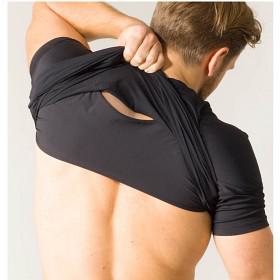 Posture Reminder T-shirt Man Svart produkt bild