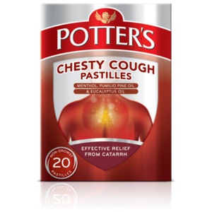 Potters Chesty Cough Pastilles Pack of 20 product image
