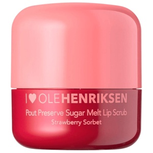 Pout Preserve Sugar Melt Lip Scrub Strawberry Sorbet 4 ml produkt bild