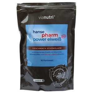 POWER EIWEISS plus Protein Shake Pulver Schokolade Produktbild