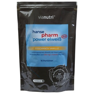 POWER EIWEISS plus Protein Shake Pulver Vanille Produktbild