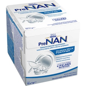 Pre NAN Human Milk Fortifier 72x1 g produktbilde
