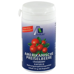PREISELBEERE amerikanisch 400 mg Kapseln Produktbild