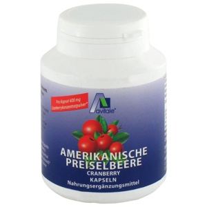 PREISELBEERE amerikanisch 400 mg Kapseln Produktbild