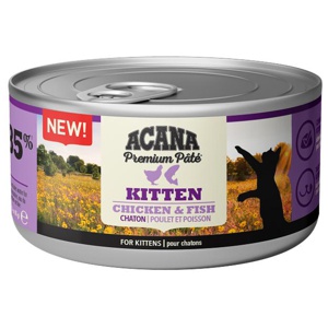 Acana Cat Kitten Premium Paté Chicken & Fish 8x85 g produkt bild