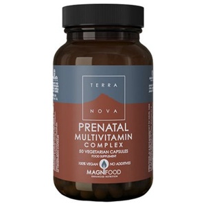 Terra Nova Prenatal multivitamin complex - 50 kapsler produktbillede