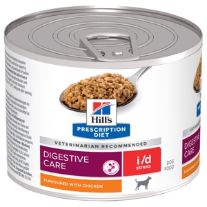 Prescription Diet i/d Stress Mini Hundfoder i Burk med Smak av Kyckling - 12 x 200 g produkt bild