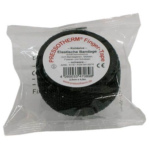 Pressotherm Finger-Tape schwarz, 1 St Verband Produktbild