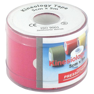 Pressotherm Kine-Med-Tape 5cmx5m pink, 1 St Verband Produktbild