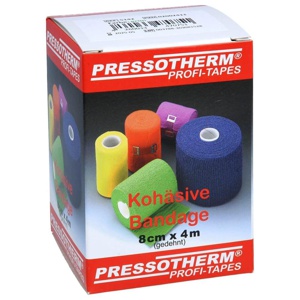 PRESSOTHERM-Kohaesive-Bandage-8-cmx4-m-gruen Produktbild