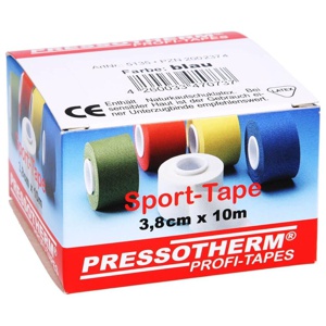 PRESSOTHERM-Sport-Tape-3-8-cmx10-m-blau Produktbild
