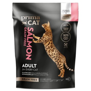 PrimaCat Adult Grain Free Salmon 14 kg produkt bild