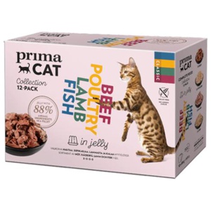 PrimaCat Classic multipack i gele 12 x 85 g produkt bild