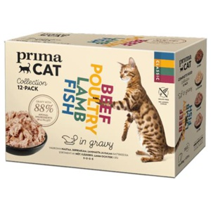 PrimaCat Classic Multipack in Gravy 12x85 g produkt bild