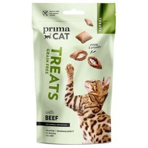 PrimaCat Crunchy Treats Anti-Hairball mit Rind Produktbild